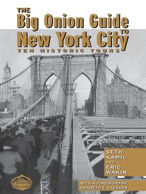 cover image of The Big Onion Guide to New York City